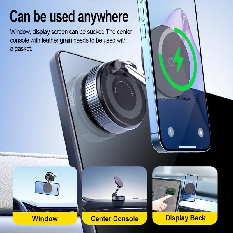 Magnetic Car Phone Holder 360° Rotation F