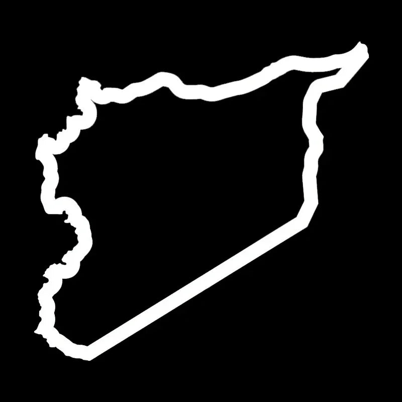 Syria Car Sticker