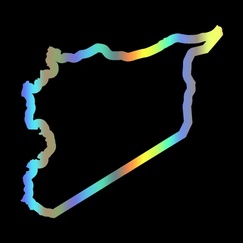 Syria Car Sticker