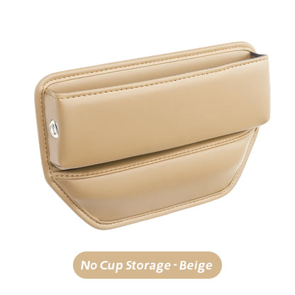 Leather Car Seat Gap Organizer