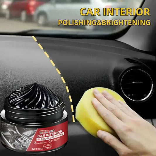 Auto Interior Leather & Panel Renewal Wax Coating Agent Auto Polish