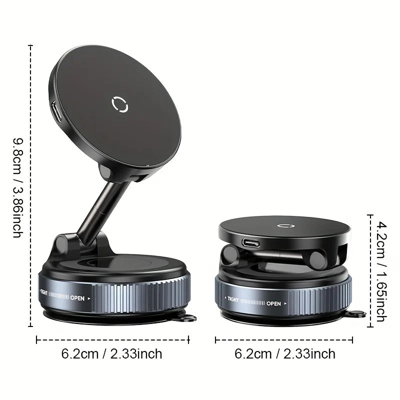 Magnetic Car Phone Holder 360° Rotation F