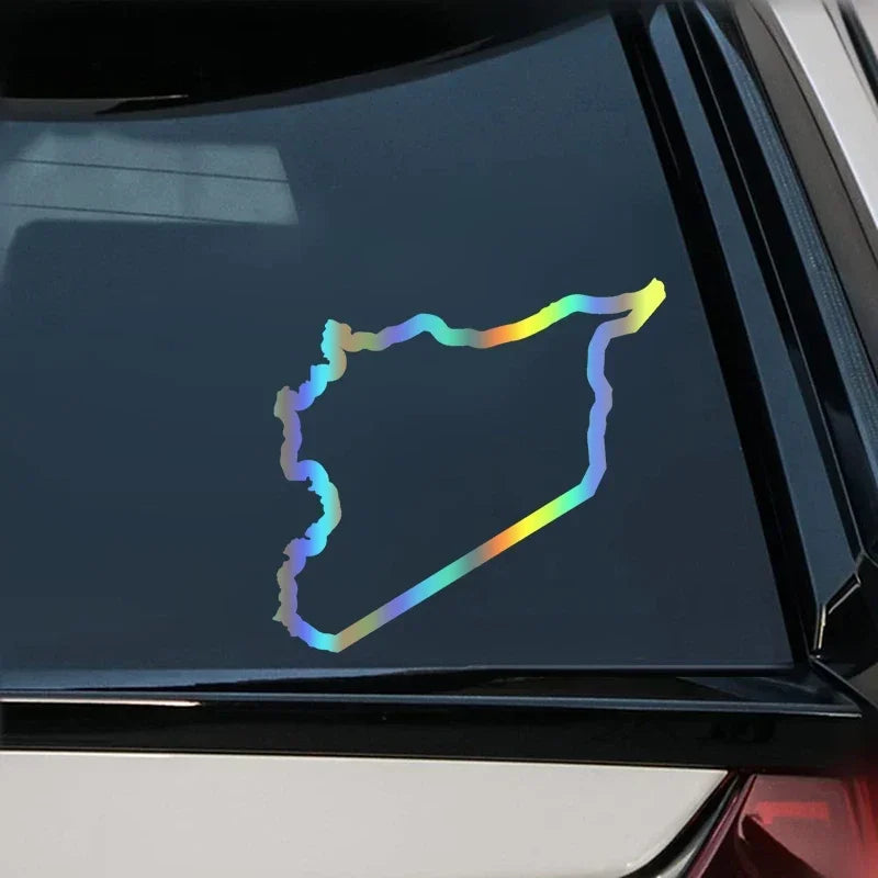 Syria Car Sticker