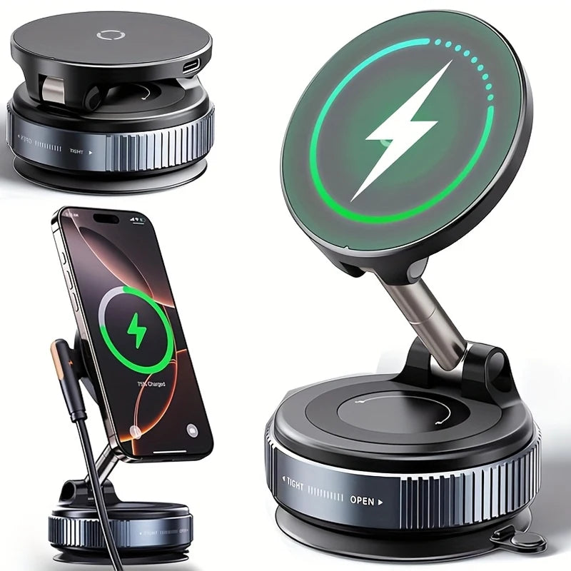 Magnetic Car Phone Holder 360° Rotation F