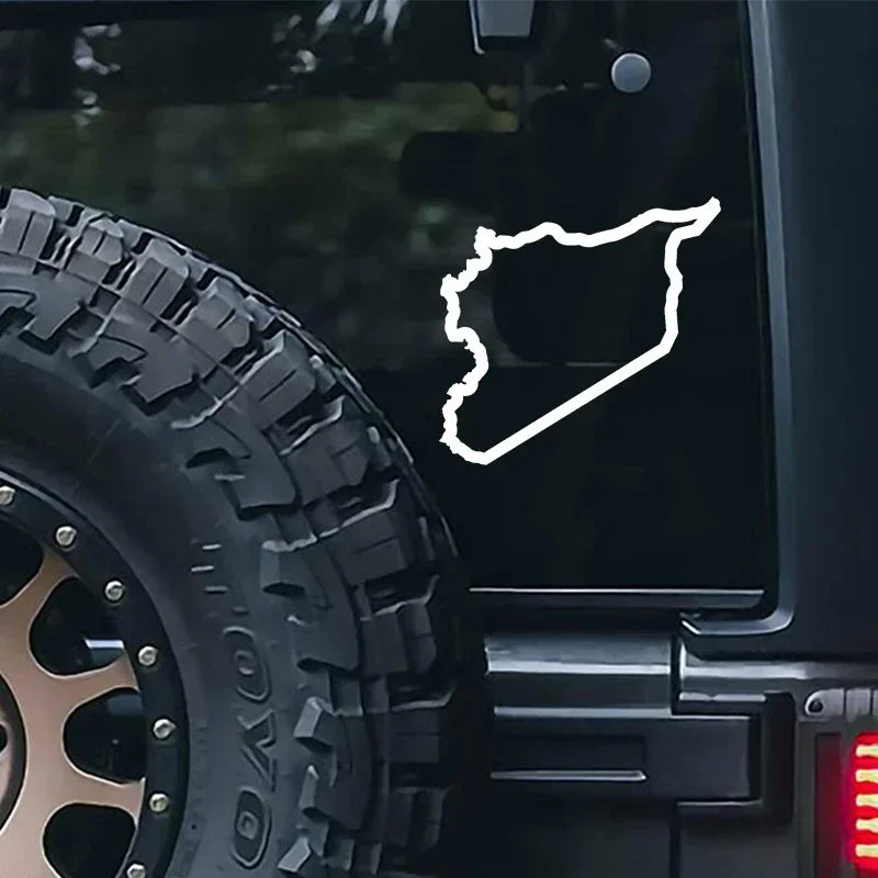Syria Car Sticker