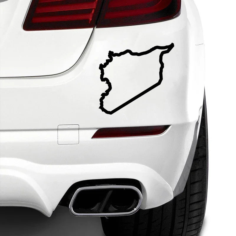 Syria Car Sticker