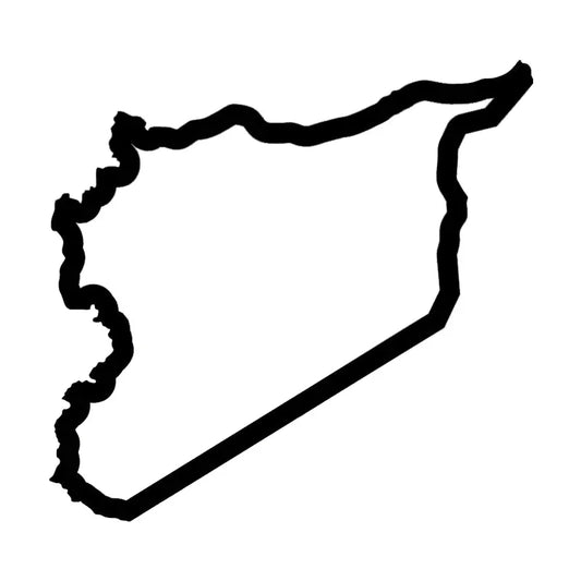 Syria Car Sticker