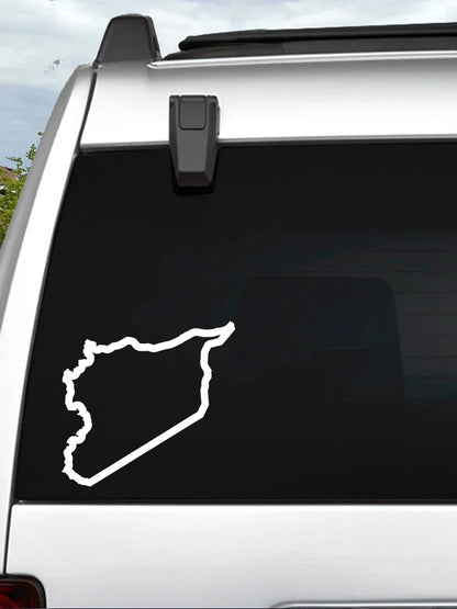 Syria Car Sticker