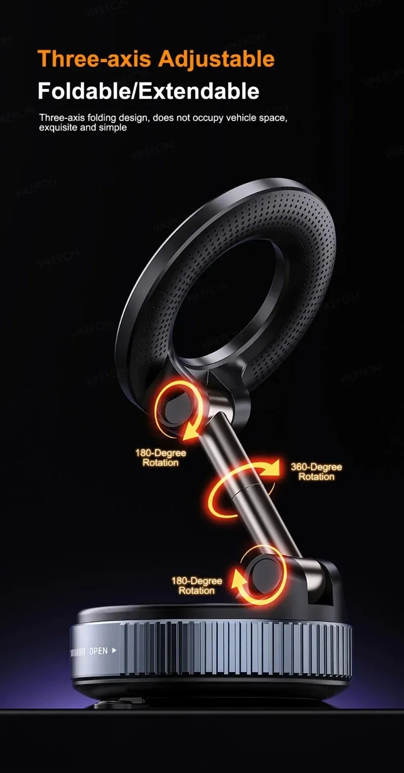 Magnetic Car Phone Holder 360° Rotation F