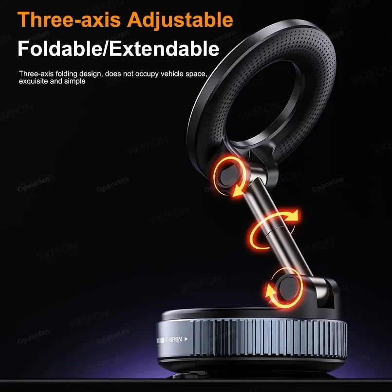 Magnetic Car Phone Holder 360° Rotation F
