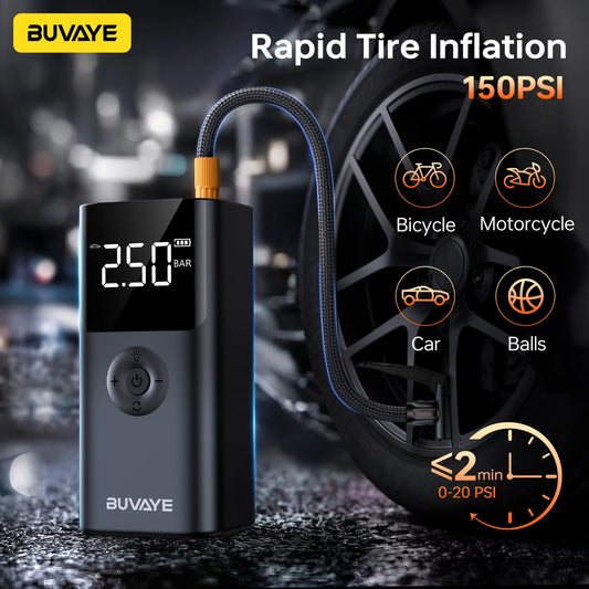 4 In 1 2500A Portable Jump Starter Power Bank