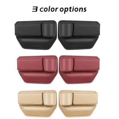 Leather Car Seat Gap Organizer