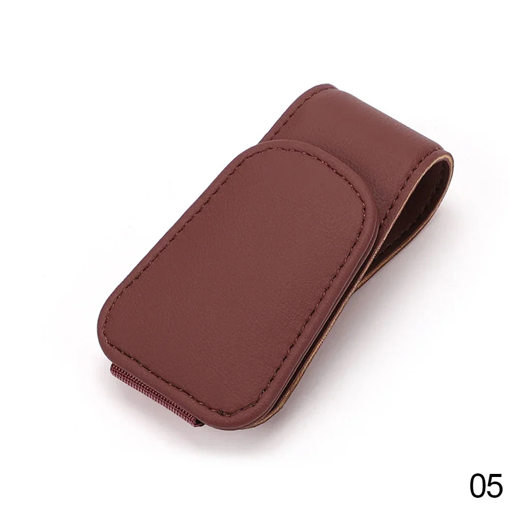 Car Auto Sun Visor Glasses Box Sunglasses Clip Card Ticket Holder