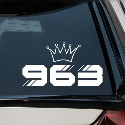 Car Sticker for SYRIA Map 963